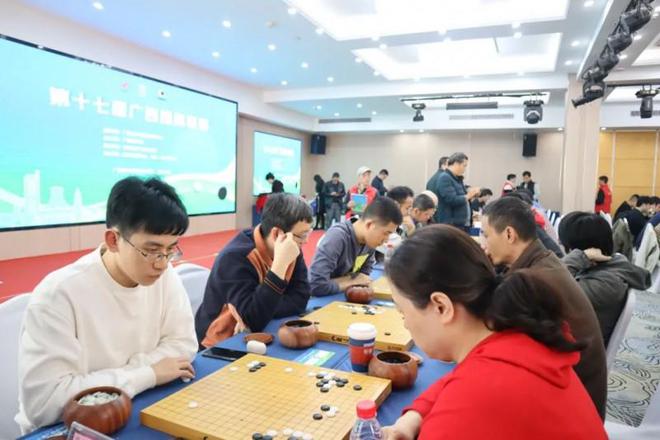 冠！第十七届广西围棋联赛圆满落幕PG电子麻将胡了桂林广陆数测队夺(图4)